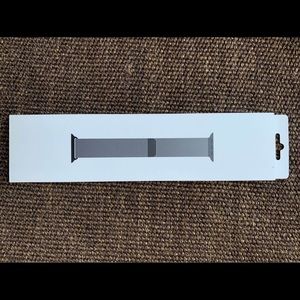40mm Space Black Stainless Steel Apple Watch Band. Never worn!